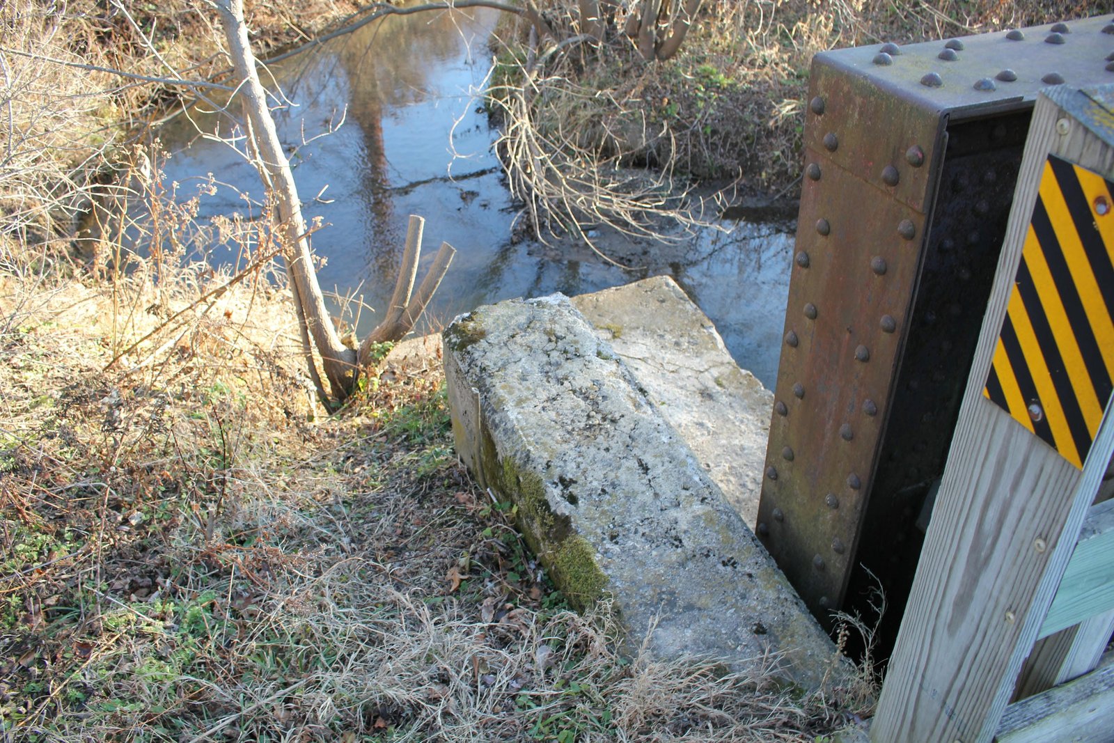 West abutment